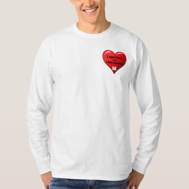 I Survived the Widowmaker T-Shirt (Front)