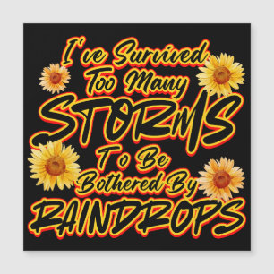 I SURVIVED TOO MANY STORMS TO BE BOTHERED BY