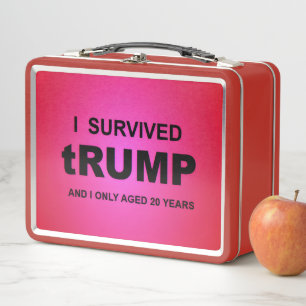 I Survived tRUMP Metal Lunch Box