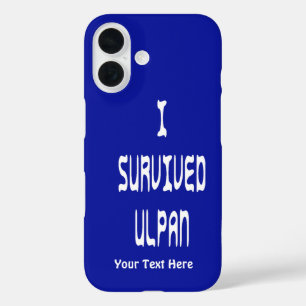 I Survived Ulpan iPhone 16 Case