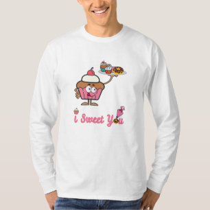 I Sweet You with a Cupcake T-Shirt