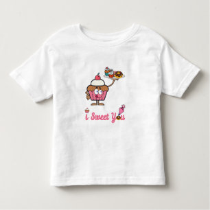 I Sweet You with a Cupcake Toddler T-Shirt