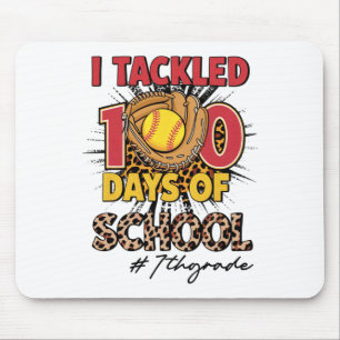 I Tackled 100 Days Of 7th Grade Softbyll Leopard K Mouse Pad