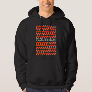 I Tackled 100 Days Of School Football 100th Day Hoodie