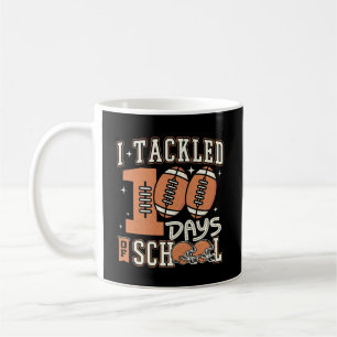 I Tackled 100 Days Of School Football Sports Mug