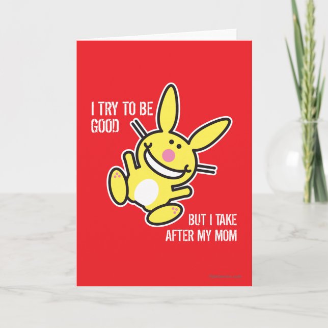 I Take After My Mum Card (Front)