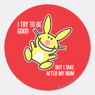 I Take After My Mum Classic Round Sticker