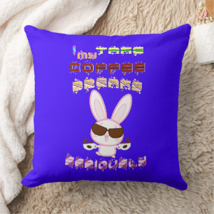 I Take My Coffee Breaks Seriously Cushion