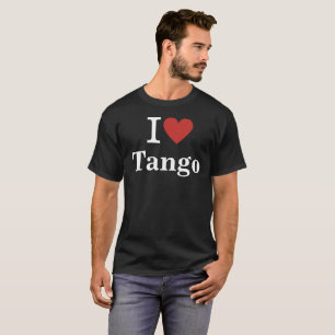 I ❤️ Tango CUSTOM Men's T-Shirt