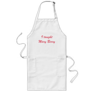 I taught Mary Berry Long Apron