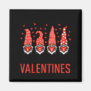 I Teach Cutest Little Valentines Gnomes Love Teach Magnet