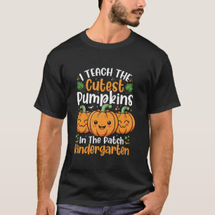 I Teach Cutest Pumpkins Halloween Party Costume Te T-Shirt