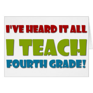 I Teach Fourth Grade