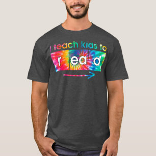 I Teach Kids To Read Tie Dye Science of Reading Wo T-Shirt