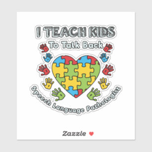 I Teach Kids To Talk Back Speech Language Therapy