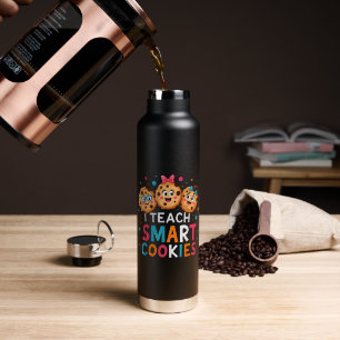 I Teach Smart Cookies Back to School Teacher Water Bottle