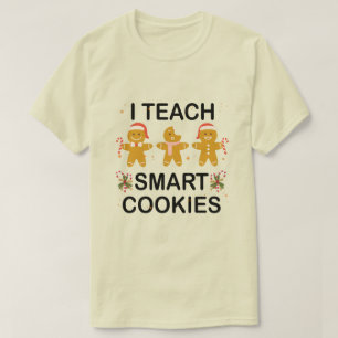 I Teach Smart Cookies Funny Cute Back To School T-Shirt