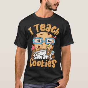 I Teach Smart Cookies Teacher Sped Ed Thanksgiving T-Shirt