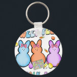 i teach sweet peeps to talk back, retro, vintage key ring<br><div class="desc">Durable and lightweight keychain featuring a vibrant,  high-quality print,  perfect for keys,  bags,  backpacks,  small gifts,  souvenirs,  and everyday accessories.</div>
