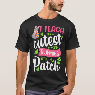 I Teach The Cutest Bunnies In The Patch Cute Rabbi T-Shirt