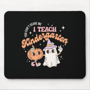 I Teach The Cutest Kindergarten Pumpkins Halloween Mouse Pad
