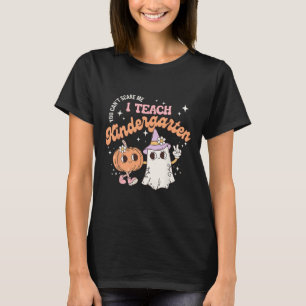 I Teach The Cutest Kindergarten Pumpkins Halloween T-Shirt