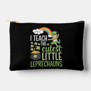 I Teach The Cutest Little Leprechauns Irish Teache Accessory Pouch