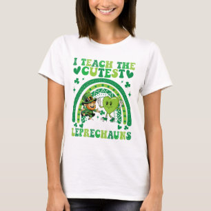 I Teach The Cutest Little Leprechauns St Patricks  T-Shirt