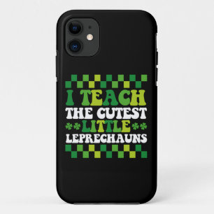 I Teach The Cutest Little Leprechauns Teacher iPhone 11 Case