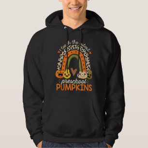 I Teach the Cutest Preschool Pumpkin Halloween Pre Hoodie