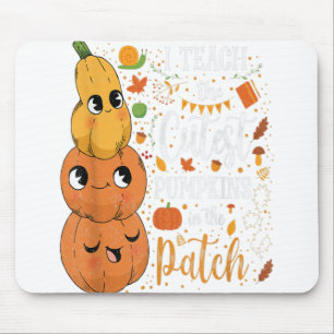 I Teach The Cutest Pumpkins In The Patch Halloween Mouse Pad