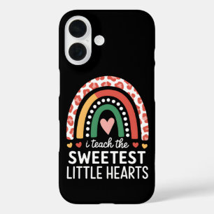 I Teach The Sweetest Little Hearts Valentine's Day iPhone 16 Case