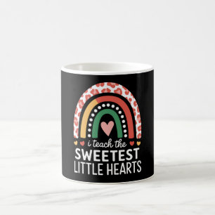 I Teach The Sweetest Little Hearts Valentine's Day Coffee Mug