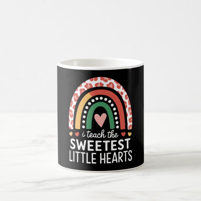 I Teach The Sweetest Little Hearts Valentine's Day Coffee Mug (Center)