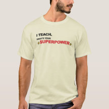 I Teach What's Your Power Teacher Typography Desig