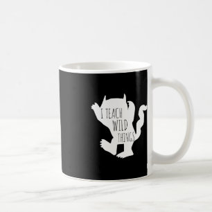 I Teach Wild Things Monster Fun Halloween Gifts Coffee Mug
