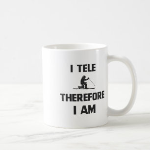 I Tele Therefore I Am Coffee Mug