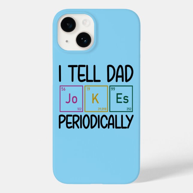 I Tell Dad Jokes Periodically Case-Mate iPhone Case (Back)