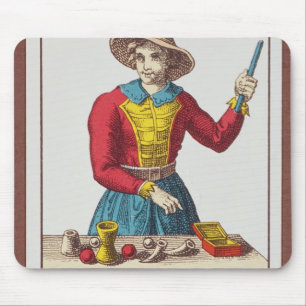 I The Magician, seven tarot cards Mouse Pad