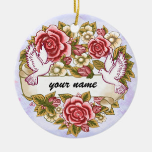 I Thee Wed wedding ornament