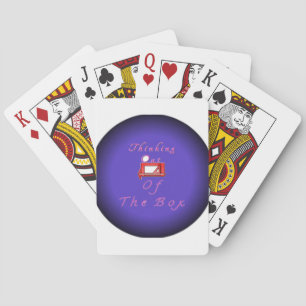 I Think Out of the Box: Creative Design Playing Cards