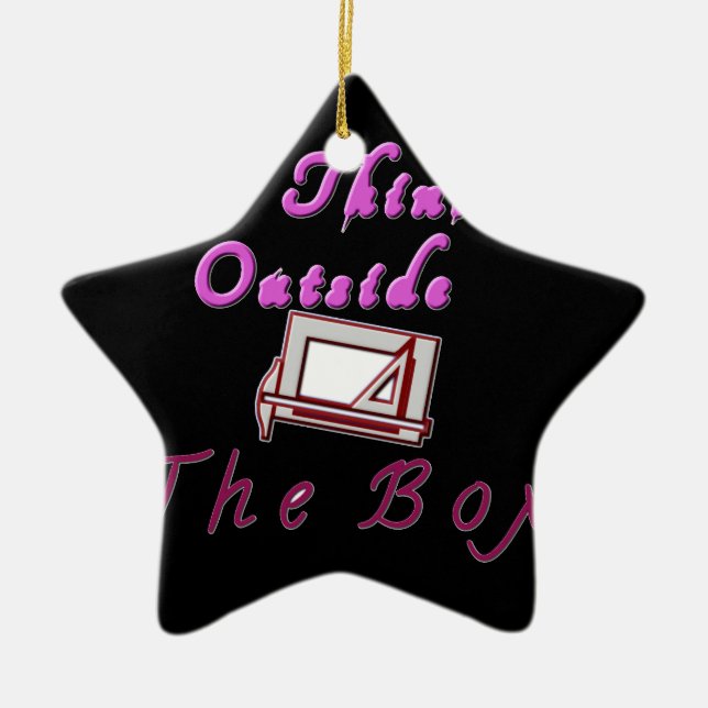 I think outside ZA box. Ceramic Tree Decoration (Front)