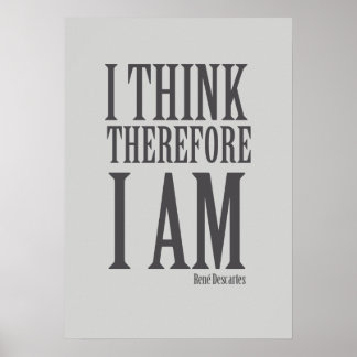 descartes i think therefore i am essay Free essay: through skepticism and doubt descartes raised a simple yet complex question, what can i be certain of if i doubt everything struck by all of the. descartes i think therefore i am essay Free essay: through skepticism and doubt descartes raised a simple yet complex question, what can i be certain of if i doubt everything struck by all of the.