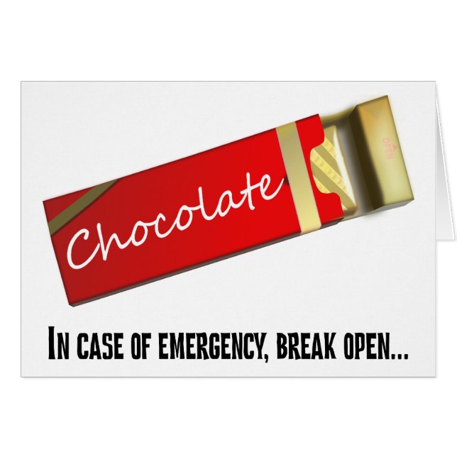 I think this qualifies as a chocolate emergency (Front Horizontal)