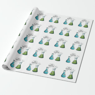  I Think You're Overreacting Funny Nerd Science   Wrapping Paper