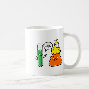 I Think You're Overreacting Science Teacher Back T Coffee Mug