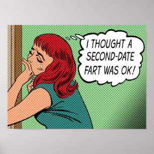 "I Thought a Second-Date Fart Was OK" Print 
