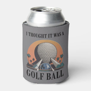 I Thought It Was A Golf Ball Funny Golfing Lover Can Cooler