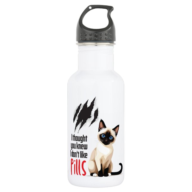 I thought you knew 532 ml water bottle (Front)