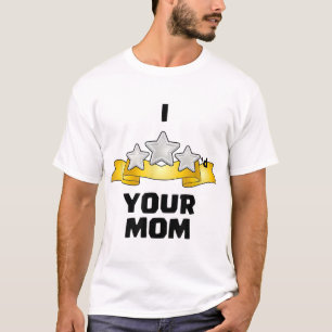 I Three Starred Your Mum - Silver T-Shirt